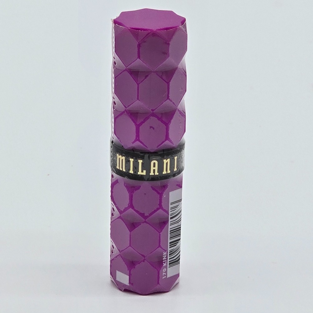 Milani Color Fetish Balm Lipstick 170 Kink Hydrating Lip Color NEW Purple Berry